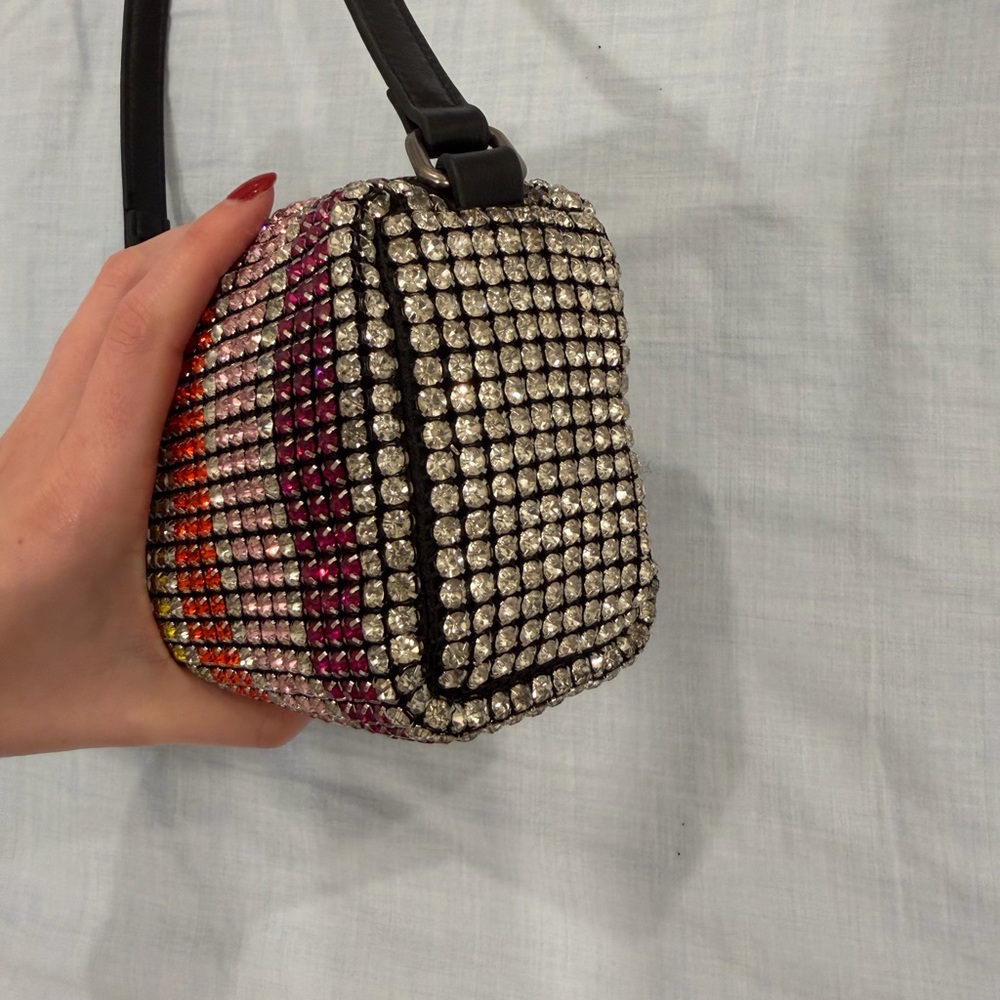 Kurt Geiger Multicolor Crystal-Embellished Clutch - Picture 4 of 4
